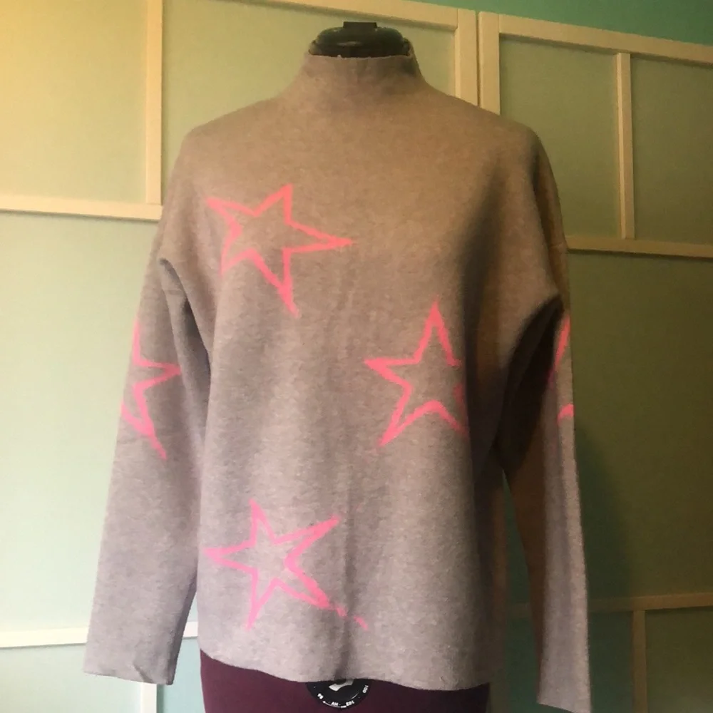 Tahari mock neck sweater - Picture 1 of 7